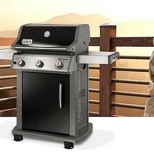 Weber Spirit E310 LP, Black