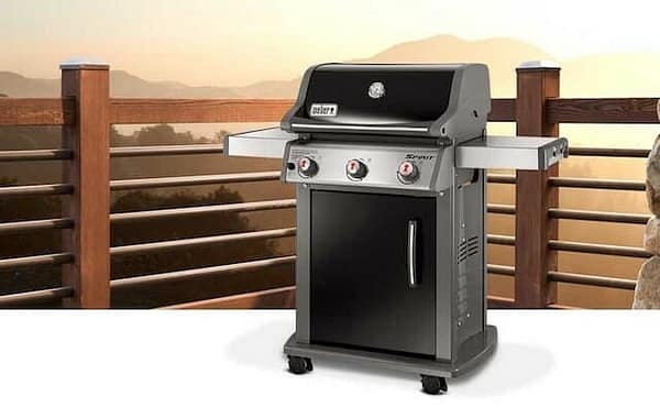 Weber Spirit E310 LP, Black