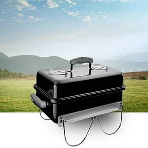 Weber 121020 Go-Anywhere Weatherproof Portable Charcoal Grill