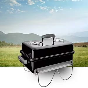 Weber 121020 Go-Anywhere Weatherproof Portable Charcoal Grill