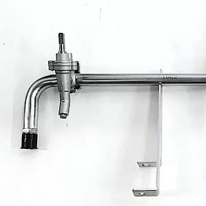 LP manifold assembly, Spirit II 3 burner