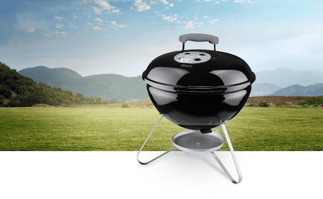 Weber Grills Smokey Joe 14-Inch Portable Charcoal Grill - Black