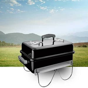 Weber 121020 Go-Anywhere Weatherproof Portable Charcoal Grill