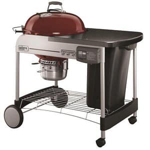 Performer Deluxe Charcoal Grill, Crimson
